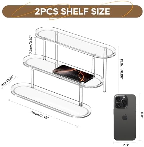 Glowing Acrylic Riser Display Shelf for Funko Pop Figures