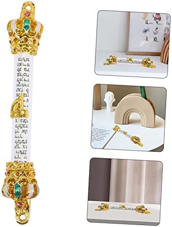 LIFKOME Handcrafted Jewish Mezuzah Door Decor Metal