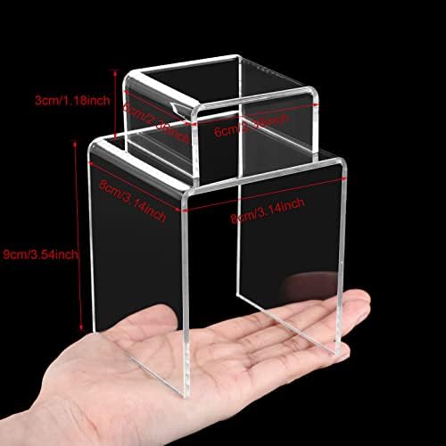 Chuangdi 20 Piece Acrylic Display Riser Set