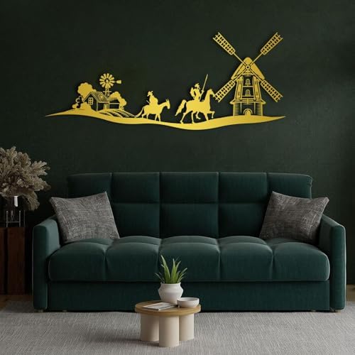 Hotuijxca Don Quixote Wall Art Sculpture