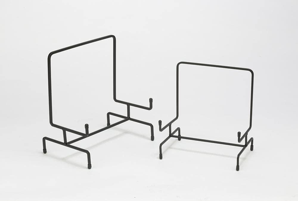 Tripar Small Black Metal Easel Display Stand for Platters and Bowls