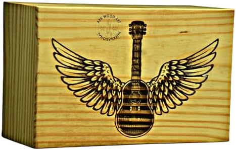 Guitar Musical Lovers Urns - Handmade Wooden Ashes Urn