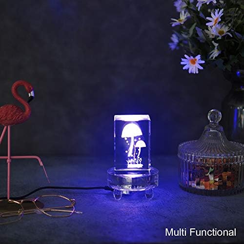 IFOLAINA Crystal LED Light Base for 3D Display