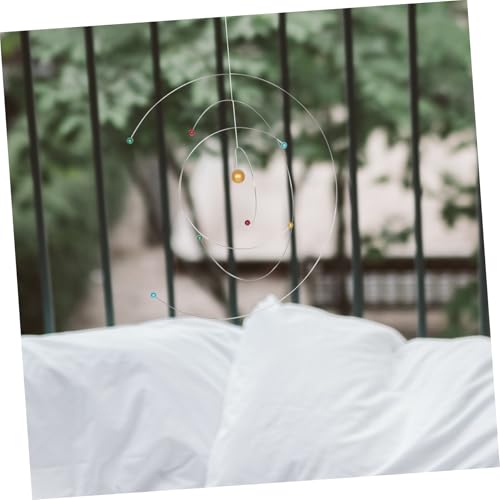 Luxshiny Modern Hanging Mobile Wind Chime Science Decor Model