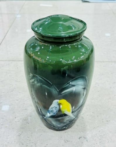 Love Bird Water Heart Urns for Humans and Pets