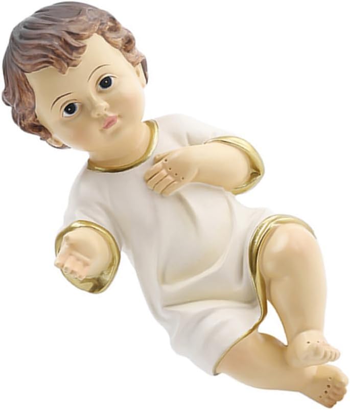BESTYASH Resin Jesus Doll Ornament for Christmas Decor