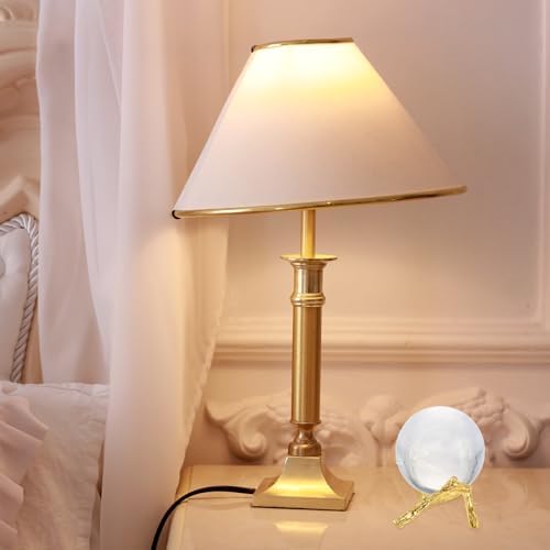 Uxcell Metal Crystal Ball Display Stand 22 Inch White