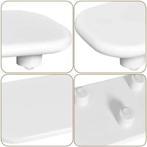Sopicoz 9 Inch White Wooden Display Riser Stand