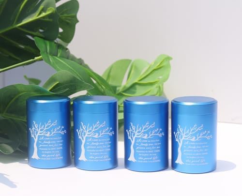 Small Urns for Ashes - Set of 4 27 Inch Aluminium Mini Urns