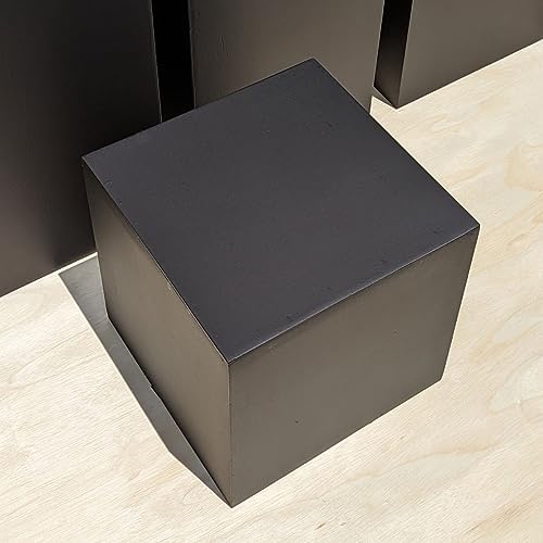 12x12x12 Matte Black Display Cube Stand