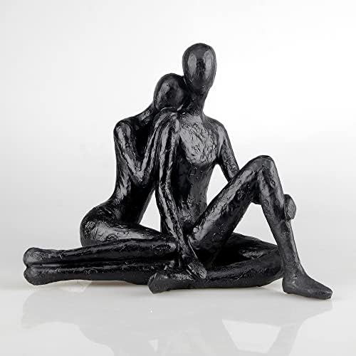 Large Couple Sculpture Passionate Love Figurine Valentines Day Wedding Decoration