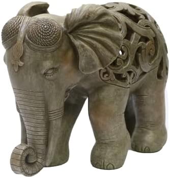 Natures Mark 8 Inch Elephant Resin Statue