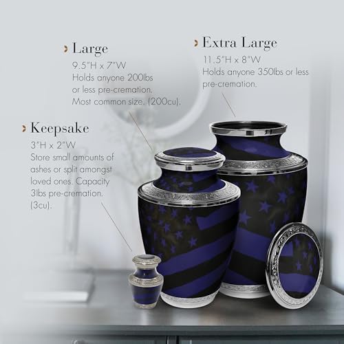 Prime Preferred Choice Coast Guard Cremation Urn for Ashes