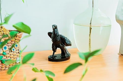 EASCHEER Gothic Black Eagle Figurine Decor