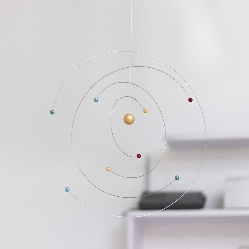 Wmool Balanced Dynamic Pendant Wind Chime Hanger for Unique Outdoor Decor and Science Project