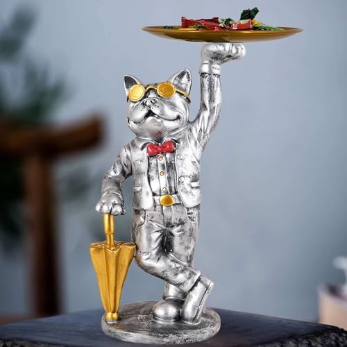 Cute Cool Dog Sculpture for Home Decor Showpiece