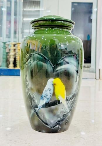 Love Bird Water Heart Urns for Humans and Pets