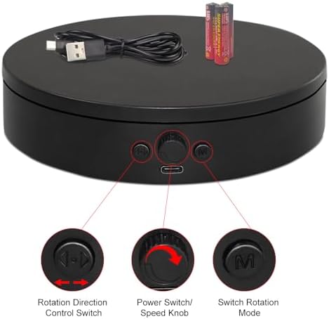ComXim Rotating Display Stand with Type-C Power Cable