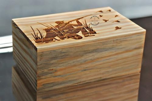 Hunting Dog Gun Men Cremation Urn for Human Ashes