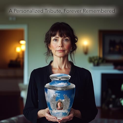 Prime Preferred Choice Heavenly Clouds Decorative Urns for Human Ashes