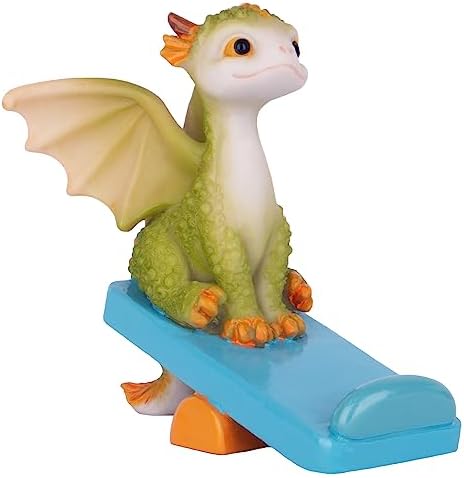 Mini Dragon Figurine Resin Home Decor Cute Garden Statue