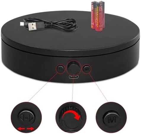 ComXim Rotating Display Stand with Type-C Power Cable