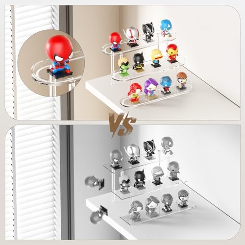 Glowing Acrylic Riser Display Shelf for Funko Pop Figures