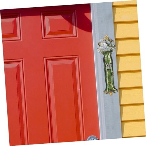IMIKEYA Retro Metal Mezuzah Door Ornament Decor