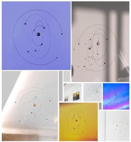 Wmool Balanced Dynamic Pendant Wind Chime Hanger for Unique Outdoor Decor and Science Project