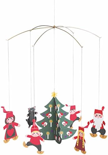Flensted Mobiles Pixy Family Hanging Mobile 11 Inches