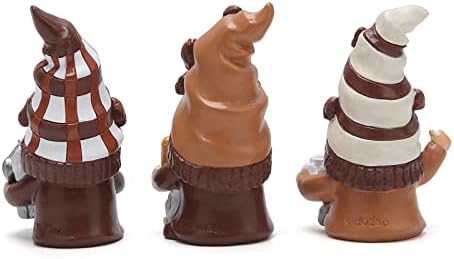 Hodao Set of 3 Coffee Gnome Decorations