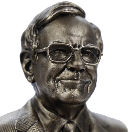 IconiCraft Warren Buffett Berkshire Hathaway Bust Statue