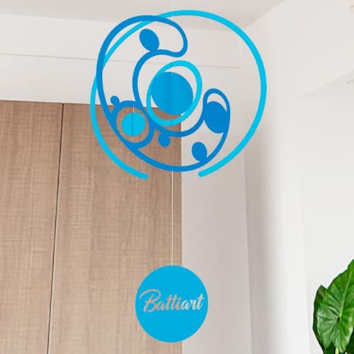 Cosmic Orbit Mobile - Decorative Mobile with Concentric Shapes