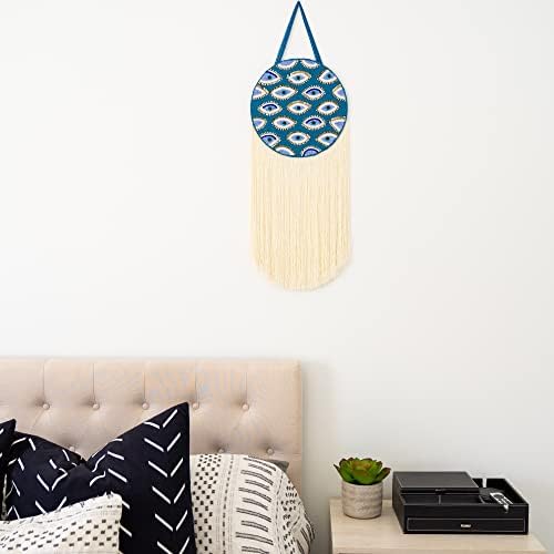 Walbrook Evil Eye Wall Decor - Boho Beaded Turkish Style