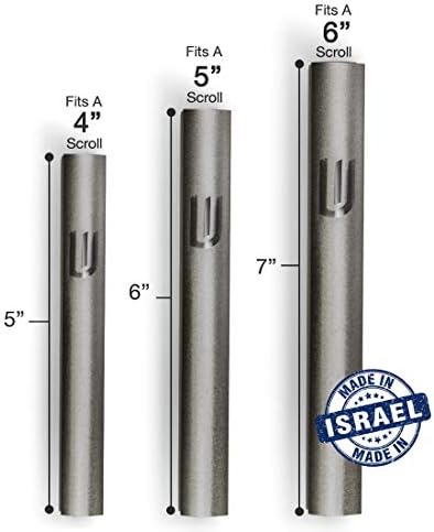 AS Mezuzot Aluminum Waterproof Case Peel Stick Easy Install