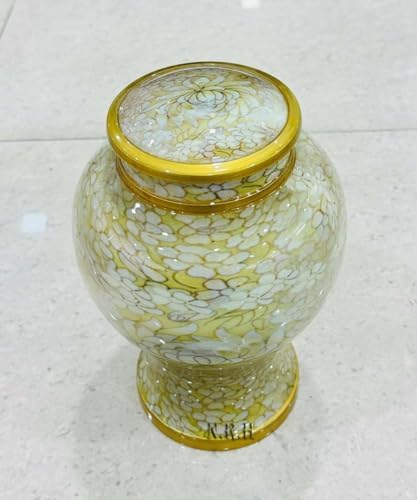 Lotus Flower Urns for Human and Pet Ashes Aluminum Cremation Urns