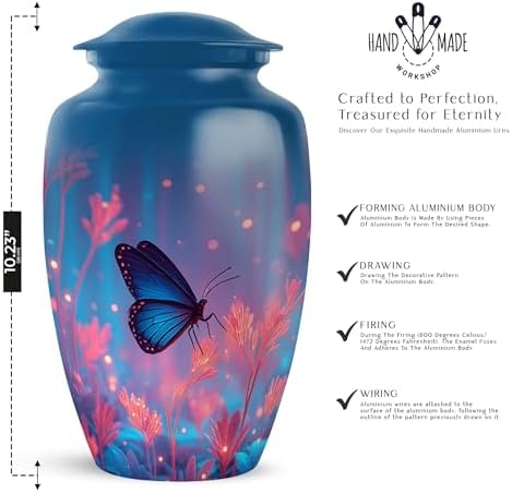 Butterfly Cremation Urn for Adult Male and Female