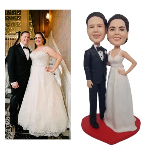 Custom Bobblehead Figurine for Couples Anniversary Gift