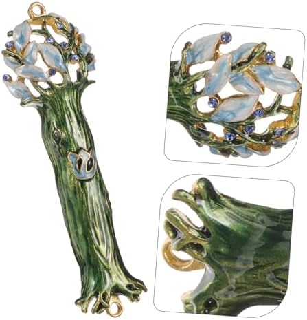 Yardenfun Vintage Metal Mezuzah Plaque for Door Decoration