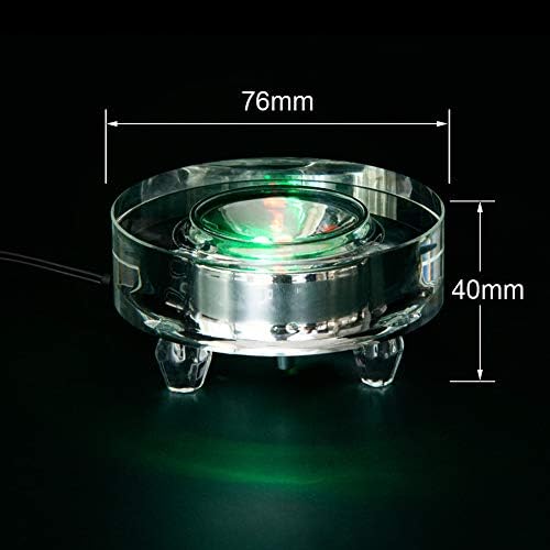IFOLAINA Crystal LED Light Base for 3D Display