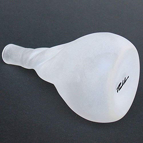 Iris Perfume Bottle Hand Blown Glass Decor