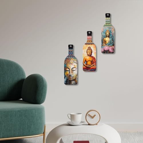 Decorative Buddha Wall Art Set of 3