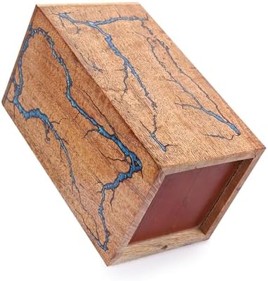 Brainmart Blue Resin Decorative Cremation Urn 250lbs