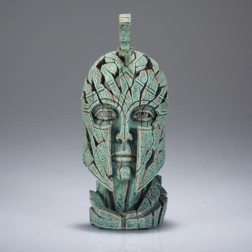 Enesco Edge Sculpture Spartan Warrior Figurine Green