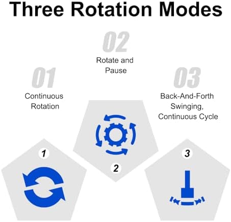 ComXim Rotating Display Stand with Type-C Power Cable