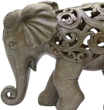 Natures Mark 8 Inch Elephant Resin Statue