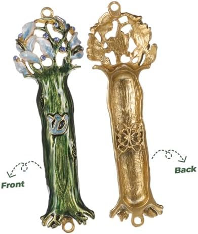IMIKEYA Retro Metal Mezuzah Door Ornament Decor