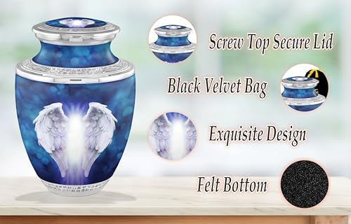 Angel Wings Cremation Urns for Adult Ashes