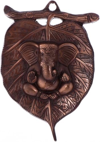 Lord Ganesha Metal Wall Sculpture - 55x05x85 Inches