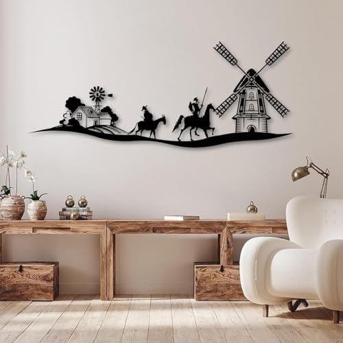 Hotuijxca Don Quixote Wall Art Sculpture